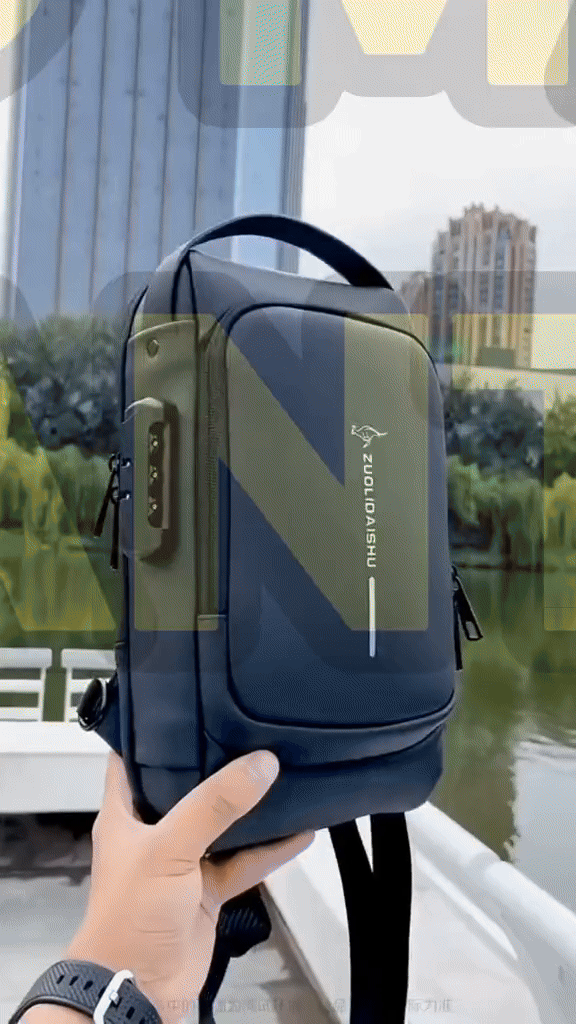 Bolso cruzado antirrobo